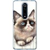 Etui na Xiaomi Mi 9T / Mi 9t Pro - Kot Waterkolor Grumpy