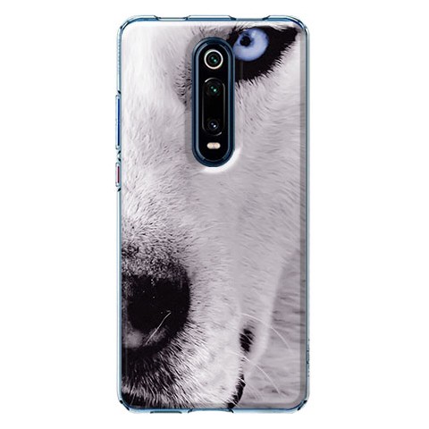 Etui na Xiaomi Mi 9T / Mi 9t Pro - Pies z niebieskim okiem