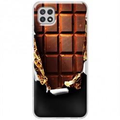 Etui na Samsung Galaxy A22 5G - Tabliczka czekolady