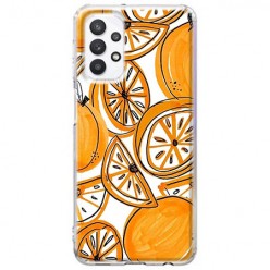 Etui na Samsung Galaxy A32 5G - Krojone pomarańcze