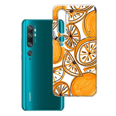 Etui na Xiaomi Redmi Note 10 Pro - Krojone pomarańcze