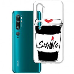 Etui na Xiaomi Redmi Note 10 Pro - Kubek z kawą Smile