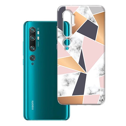 Etui na Xiaomi Redmi Note 10 Pro - Kolorowe trójkąty