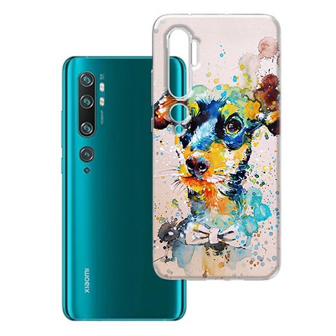 Etui na Xiaomi Redmi Note 10 Pro - Waterkolor piesek