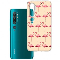 Etui na Xiaomi Redmi Note 10 Pro - Różowe flamingi