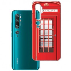 Etui na Xiaomi Redmi Note 10 Pro - Czerwona budka telefoniczna