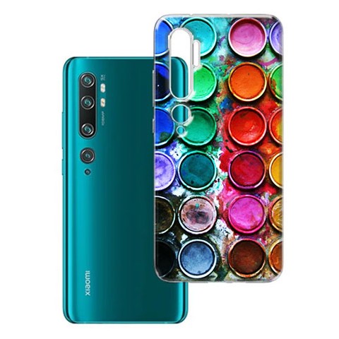 Etui na Xiaomi Redmi Note 10 Pro - Kolorowe farbki