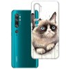 Etui na Xiaomi Redmi Note 10 Pro - Kot Waterkolor Grumpy