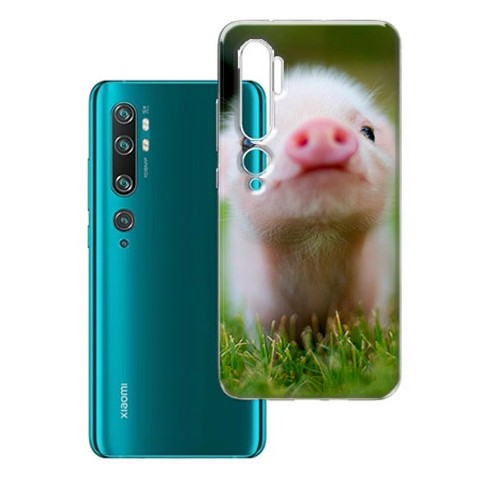 Etui na Xiaomi Redmi Note 10 Pro - Wesoła mała świnka