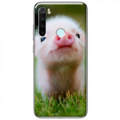 Etui na Xiaomi Redmi Note 8T - Wesoła mała świnka