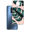 Etui na Xiaomi Redmi Note 9 - Zielone liście monstery