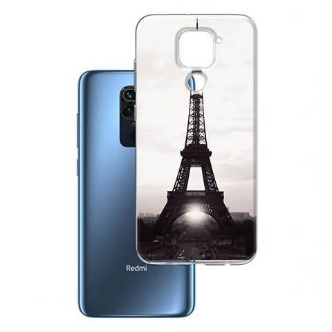 Etui na Xiaomi Redmi Note 9 - Wieża Eiffla