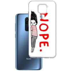 Etui na Xiaomi Redmi Note 9 - z napisem Nope