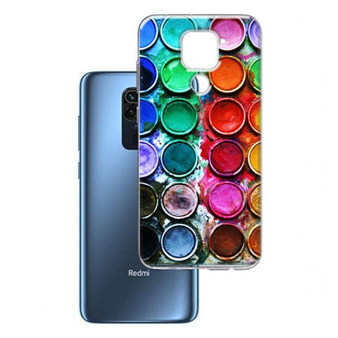 Etui na Xiaomi Redmi Note 9 - Kolorowe farbki