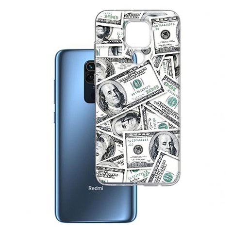 Etui na Xiaomi Redmi Note 9 - Banknoty dolary 100