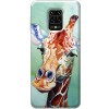 Etui na Xiaomi Redmi Note 9 Pro - Waterkolor żyrafa