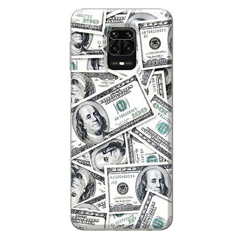 Etui na Xiaomi Redmi Note 9 Pro - Banknoty dolary 100