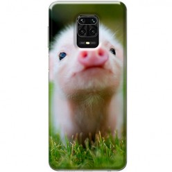 Etui na Xiaomi Redmi Note 9 Pro - Wesoła mała świnka