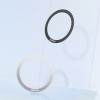 BASEUS blaszki uniwersalne / magnetic metal ring do MagSafe czarne (2 sztuki)