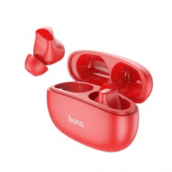 HOCO słuchawki bezprzewodowe / bluetooth stereo TWS EW17 Amusement czerwone