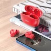 HOCO słuchawki bezprzewodowe / bluetooth stereo TWS EW17 Amusement czerwone