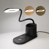 Lampka biurkowa LED + ładowarka indukcyjna 10W CFTD03 czarna