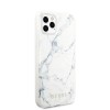 Oryginalne Etui GUESS Hardcase GUHCN65PCUMAWH do iPhone 11 Pro Max (Kolekcja Marble / biały)