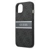 Oryginalne Etui GUESS Hardcase GUHCP13S4GDGR do iPhone 13 MINI (Kolekcja 4G Stripe / szary)