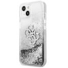 Oryginalne Etui GUESS Hardcase GUHCP13SLG4GSI do iPhone 13 MINI (Kolekcja 4G Big Liquid Glitter / silver)