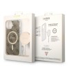 Oryginalny Zestaw GUESS GUBPP14MH4EACSW do iPhone 14 Plus (Bundle Pack Magsafe: Case + Charger / 4G / Złoty - Brązowy)