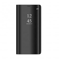 Etui na Samsung Galaxy S10 - Clear View - z klapką flip - Czarny