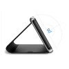 Etui na Samsung Galaxy A10 - Clear View - z klapką flip - Czarny