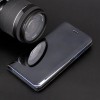 Etui na Samsung Galaxy A20e - Clear View - z klapką flip - Czarny