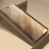 Etui na Samsung Galaxy S8 - Clear View - z klapką flip - Złoty