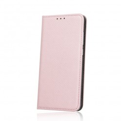 Etui na Samsung Galaxy A12 - Smart Magnet - z klapką flip - Różowy