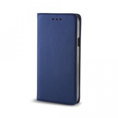 Etui na Samsung Galaxy S21 FE - Smart Magnet - z klapką flip - Granatowy