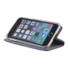 Etui na iPhone 5 / 5S / SE - Smart Magnet - z klapką flip - Granatowy