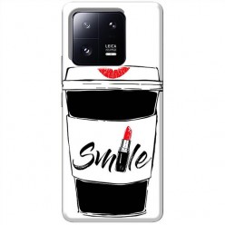 Etui na Xiaomi 13 Pro - Kubek z kawą Smile