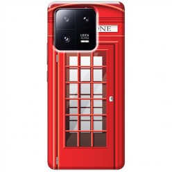 Etui na Xiaomi 13 Pro - Czerwona budka telefoniczna
