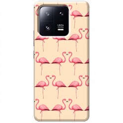 Etui na Xiaomi 13 - Różowe flamingi