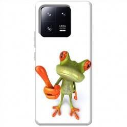 Etui na Xiaomi 13 - Komiksowa żaba