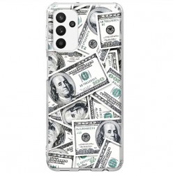 Etui na Samsung Galaxy A13 5G - Banknoty dolary 100
