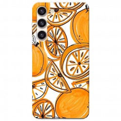Etui na Samsung Galaxy S23 Plus - Krojone pomarańcze