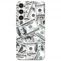 Etui na Samsung Galaxy S23 Plus - Banknoty dolary 100