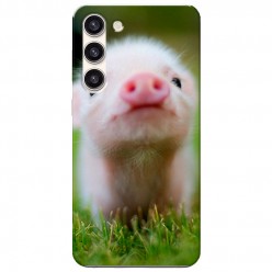 Etui na Samsung Galaxy S23 Plus - Wesoła mała świnka