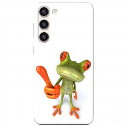 Etui na Samsung Galaxy S23 Plus - Komiksowa żaba