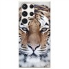Etui na Samsung Galaxy S23 Ultra - Śnieży tygrys