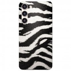 Etui na Samsung Galaxy S23 - Biało Czarna Zebra