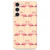 Etui na Samsung Galaxy S23 - Różowe flamingi