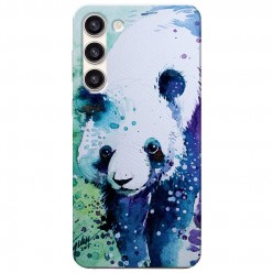 Etui na Samsung Galaxy S23 - Panda Waterkolor